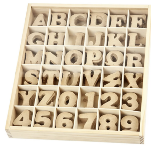 Small MDF Letters, Numbers & Symbols