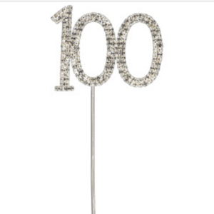 Diamante Letters on a stem
