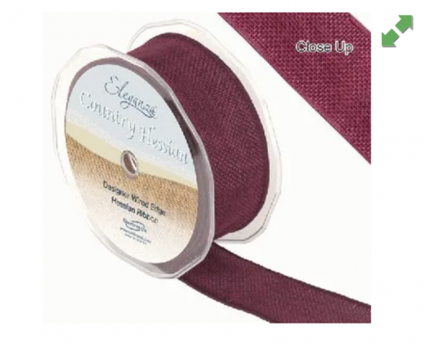 Hessian & Linen Ribbon