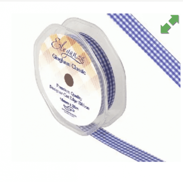 Gingham & Lace Ribbon