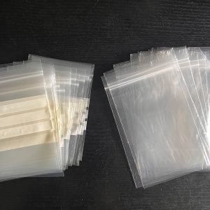 Grip seal (Self Seal) Clear PolyThene (LDPE) Bags "GRIPWELL" - 100% Virgin