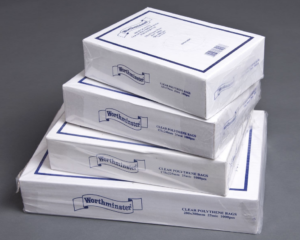 Poly Bags - Dispenser Boxed - "WORTHMINSTER" - 100% VIRGIN