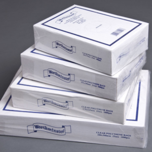 Poly Bags - Dispenser Boxed - "WORTHMINSTER" - 100% VIRGIN