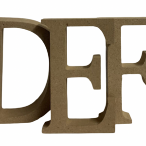 Medium MDF Letters, Numbers & Symbols
