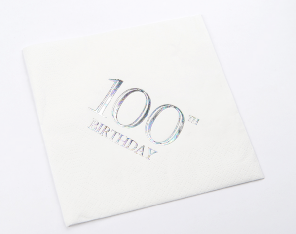Foil Printed Napkins
