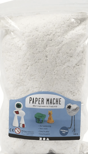 Paper-Mâché Pulp In Bag - 140g