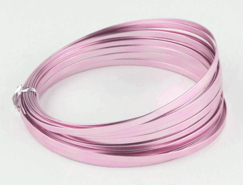Flat Aluminium Wire - 7.5m x 5 x 1mm