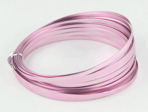 Flat Aluminium Wire - 7.5m x 5 x 1mm