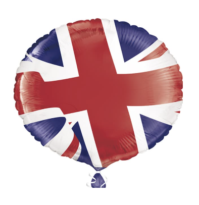18" Union Jack Foil Balloon