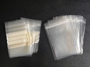 Grip seal (Self Seal) Clear PolyThene (LDPE) Bags "GRIPWELL" - 100% Virgin
